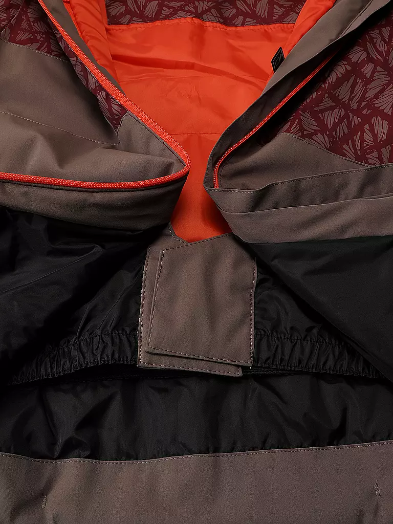 LARIX | Kinder Skijacke | Rouge foncé