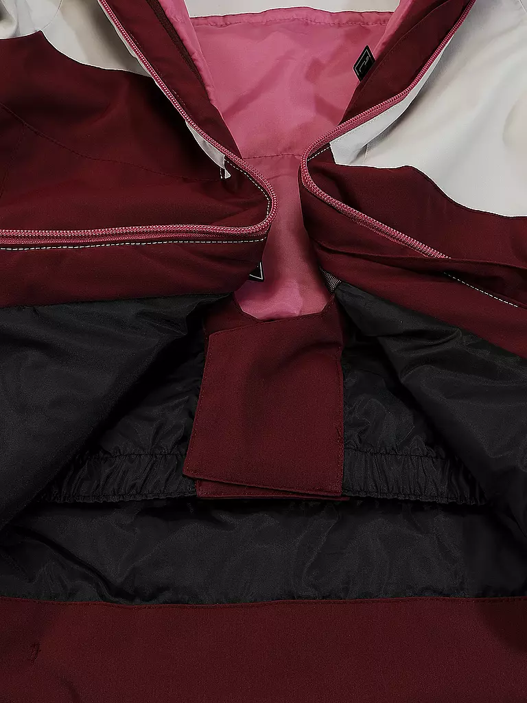 LARIX | Kinder Skijacke | Rouge foncé