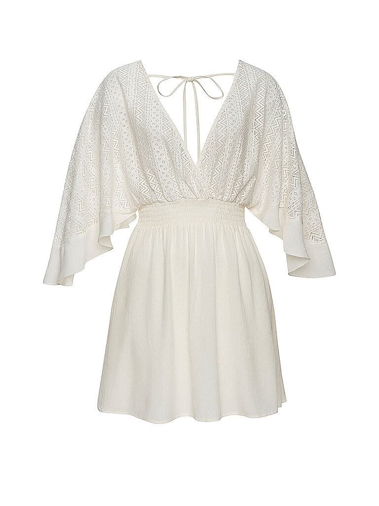Robe de plage blanc 44