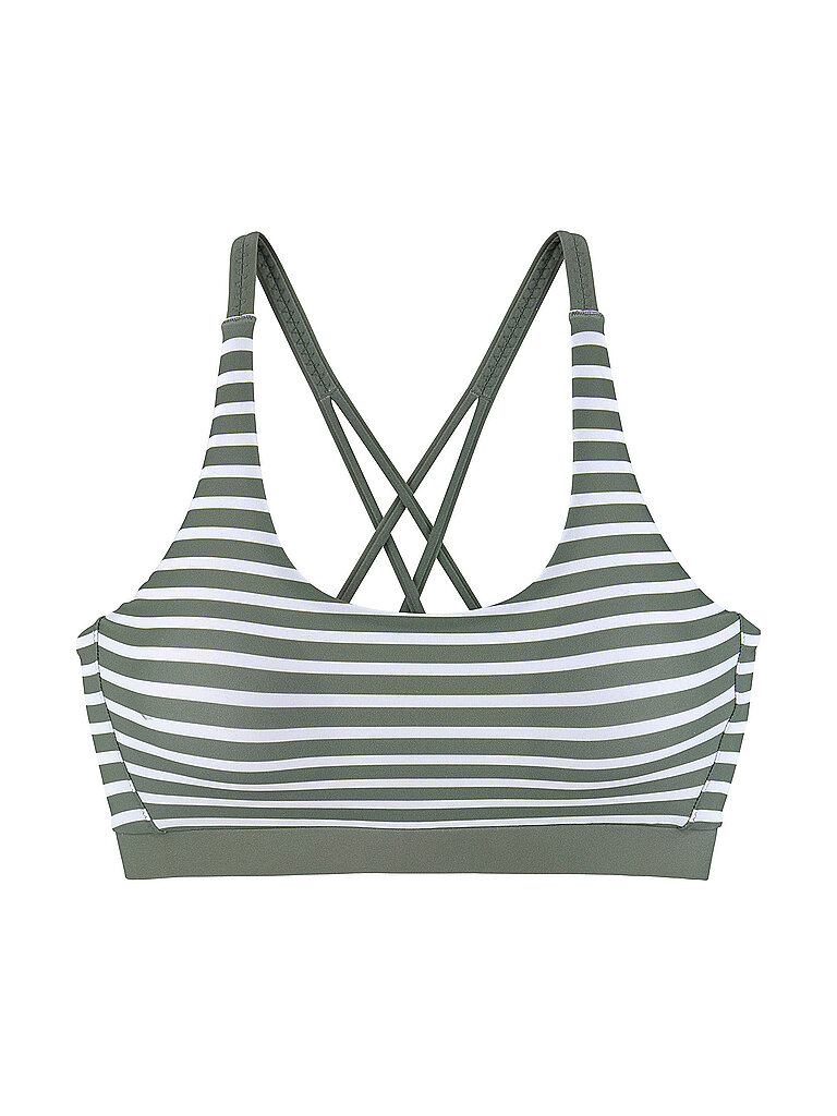 Haut de bikini olive 40