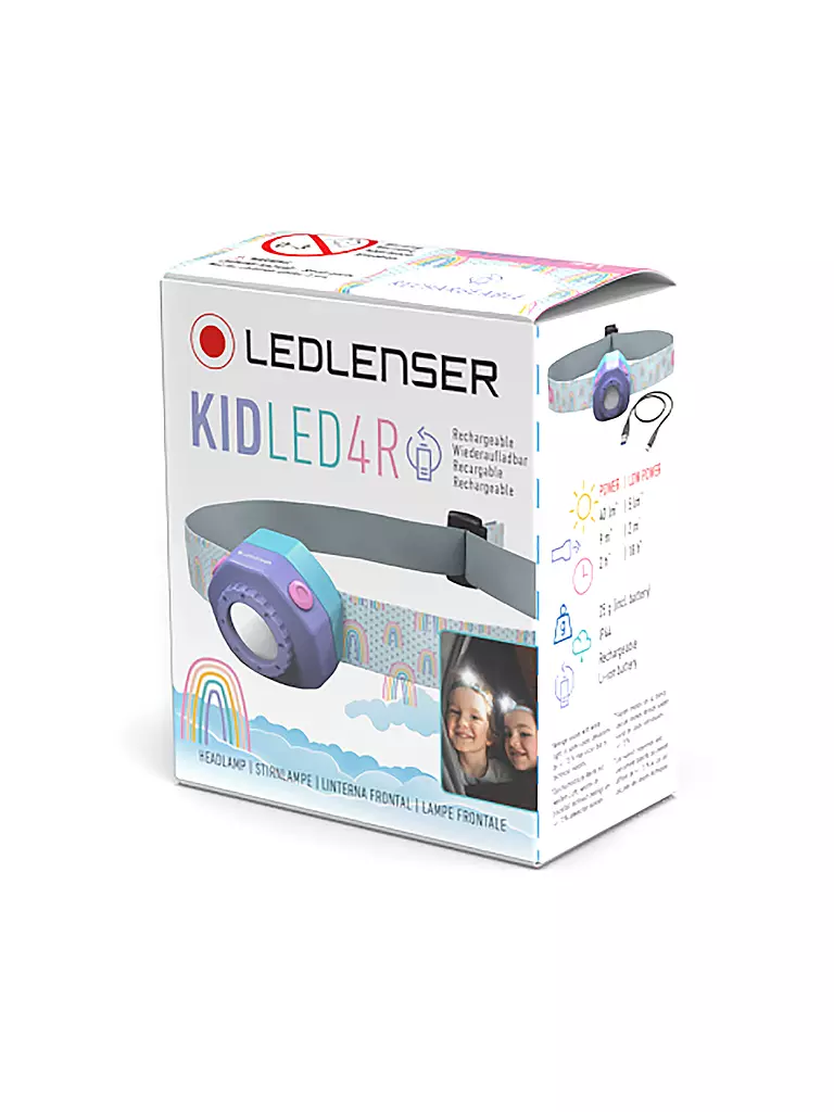 LEDLENSER | Lampe frontale pour enfants Kidled 4R |