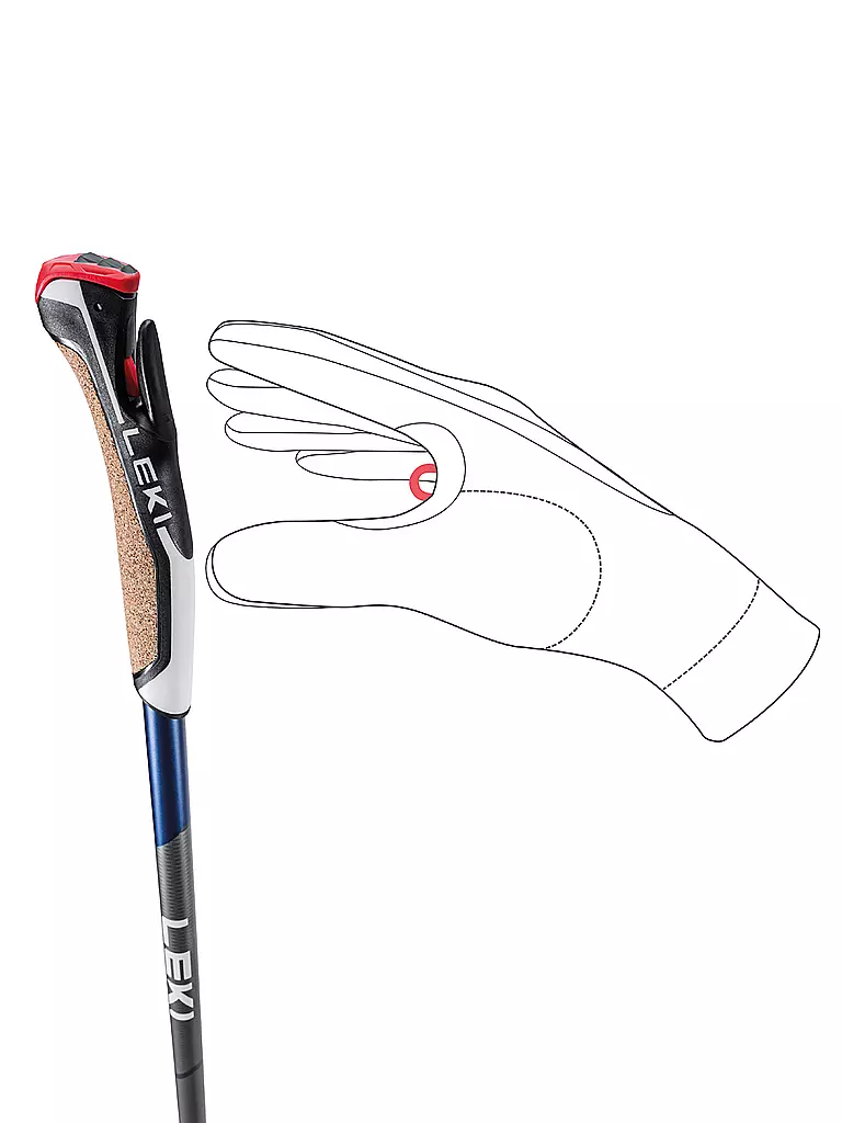 LEKI | Bâton de marche nordique Smart Flash | 