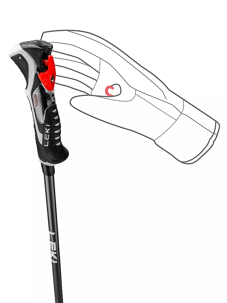 LEKI | Bâtons de ski Carbon 14 3D | 