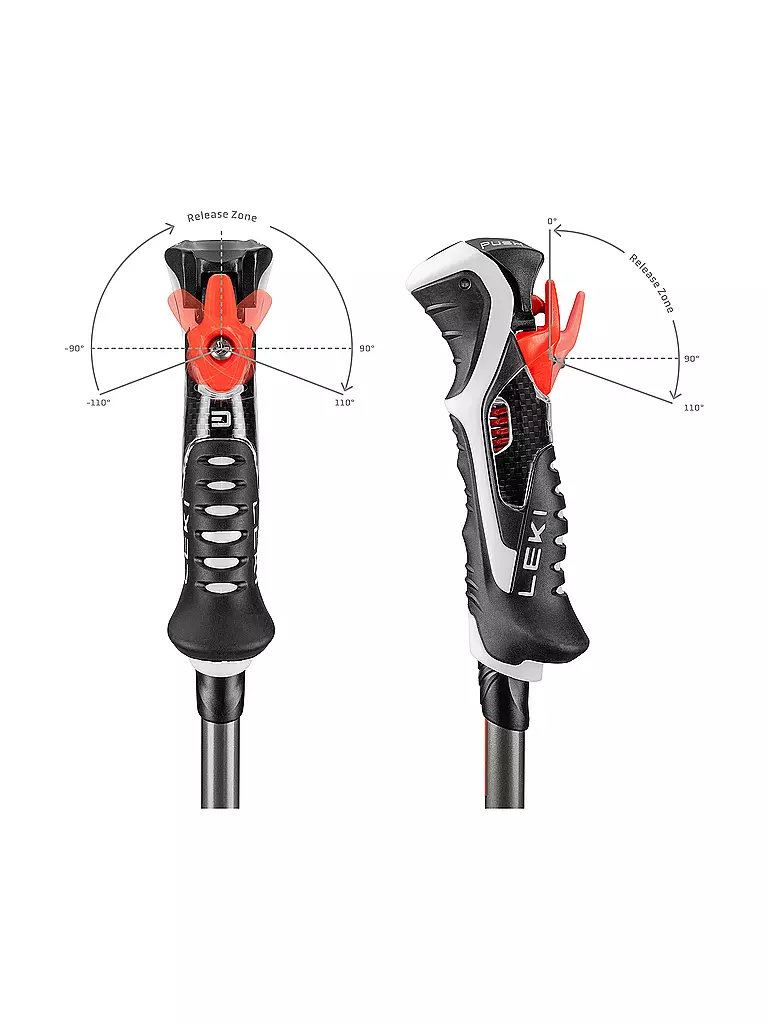 LEKI | Bâtons de ski Carbon 14 3D | 