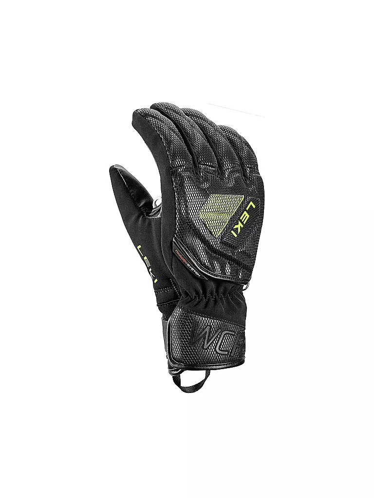 LEKI | Gants de ski enfant WCR C-Tech 3 D Junior | Noir