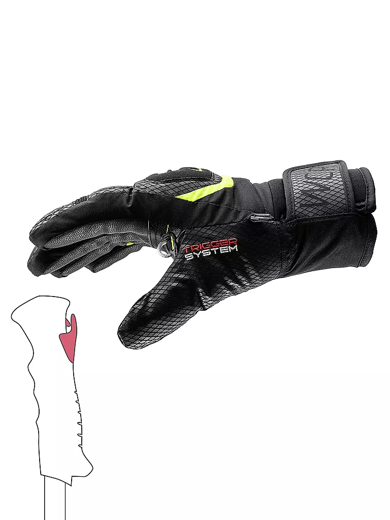 LEKI | Gants de ski enfant WCR Team 3D Junior |