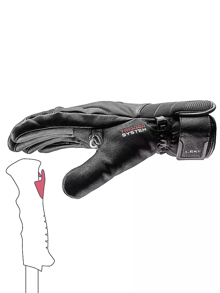 LEKI | Gants de ski homme Phoenix 3D |