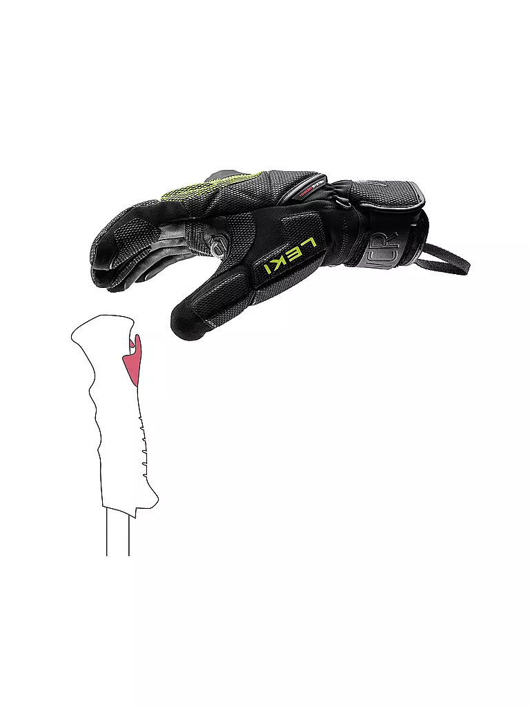 LEKI | Gants de ski homme WCR Coach 3D |