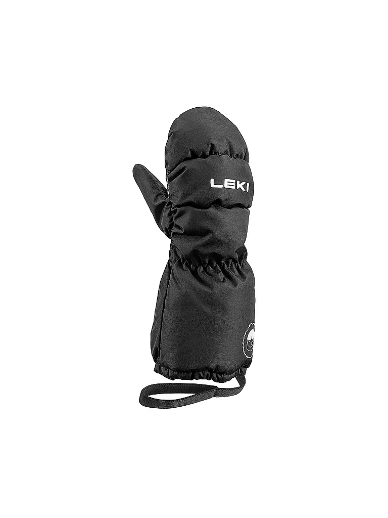 LEKI | Mouffles de ski bébé Little Eskimo | Noir