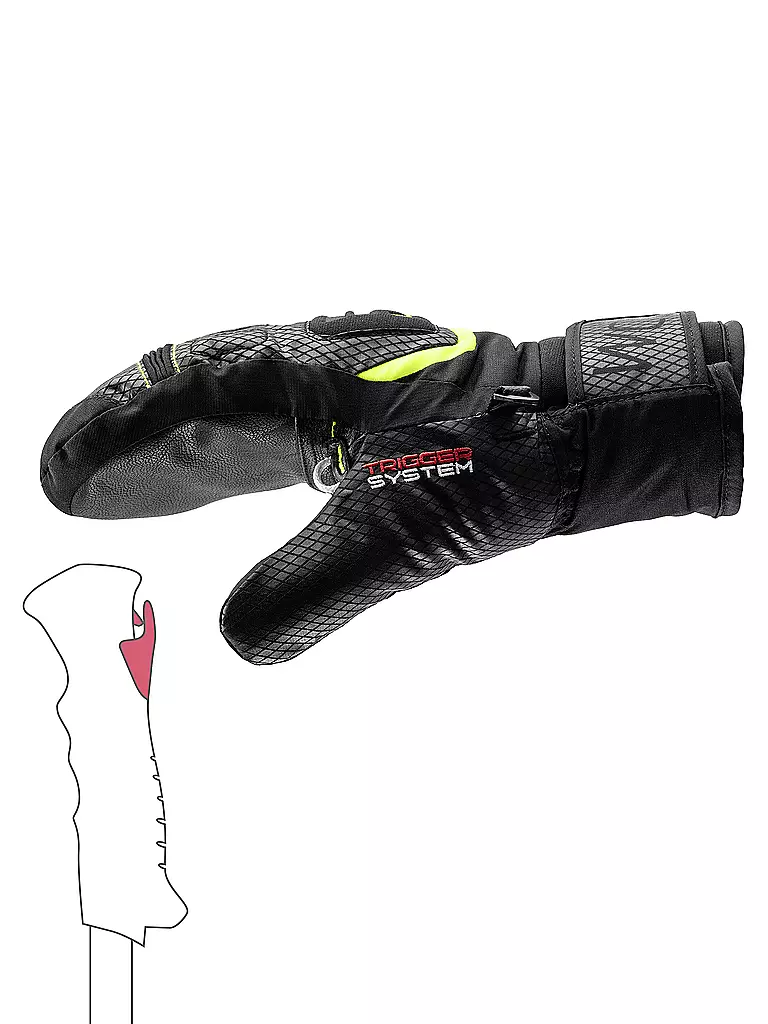 LEKI | Moufle de ski enfant WCR Team 3 D Junior |
