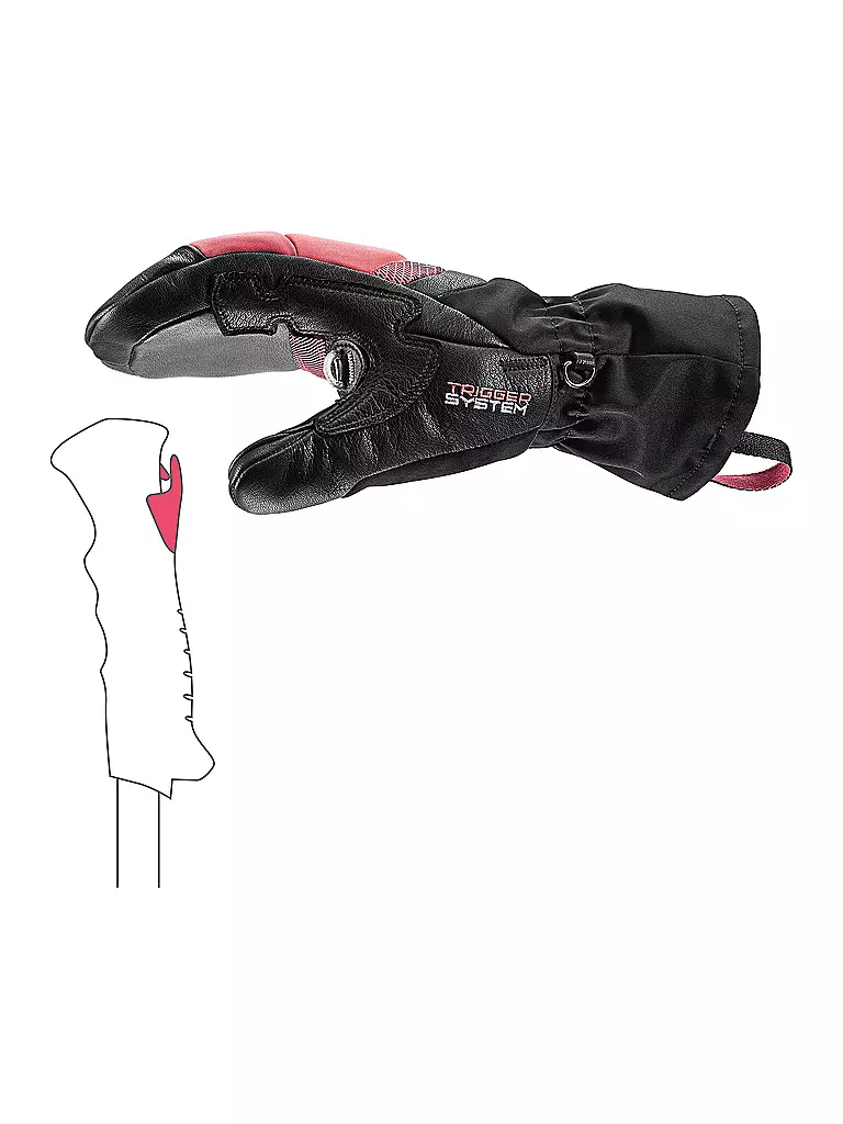 LEKI | Moufle de ski femme Griffin Base 3D |