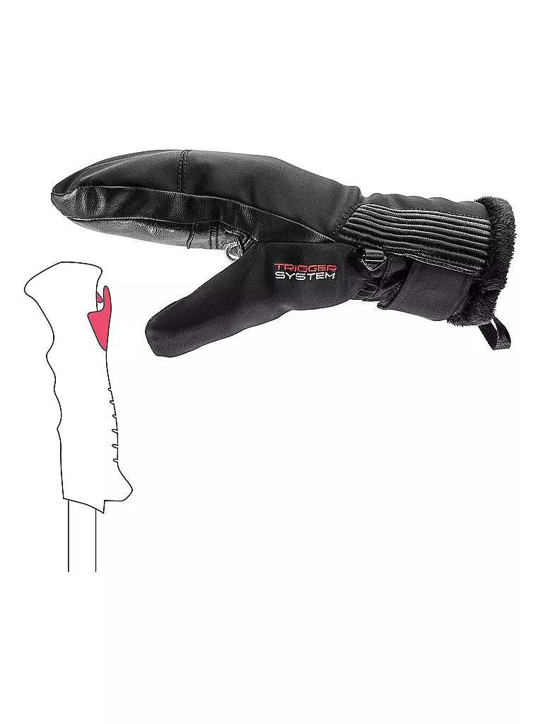 LEKI | Moufle de ski femme Vallarta 3D |