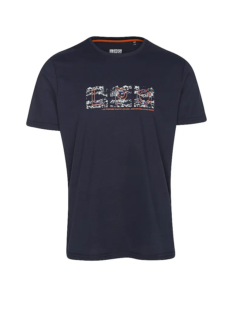 LPO | T-shirt Mattes pour hommes | Bleu foncé