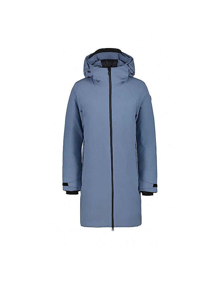 Parka Kemi à capuches bleu L