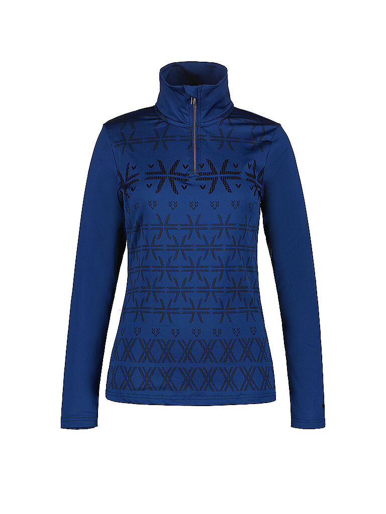 Zipshirt de sous-vêtement Ahjolas bleu L