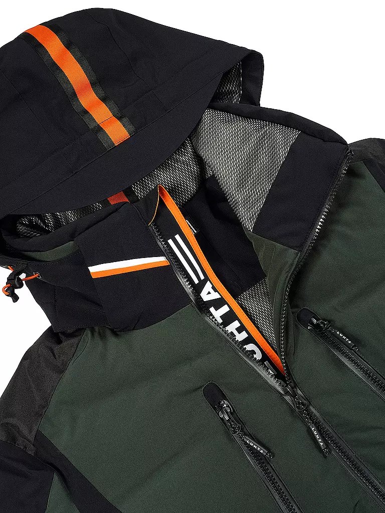 LUHTA | Herren Skijacke Jollanoaivi | Vert foncé