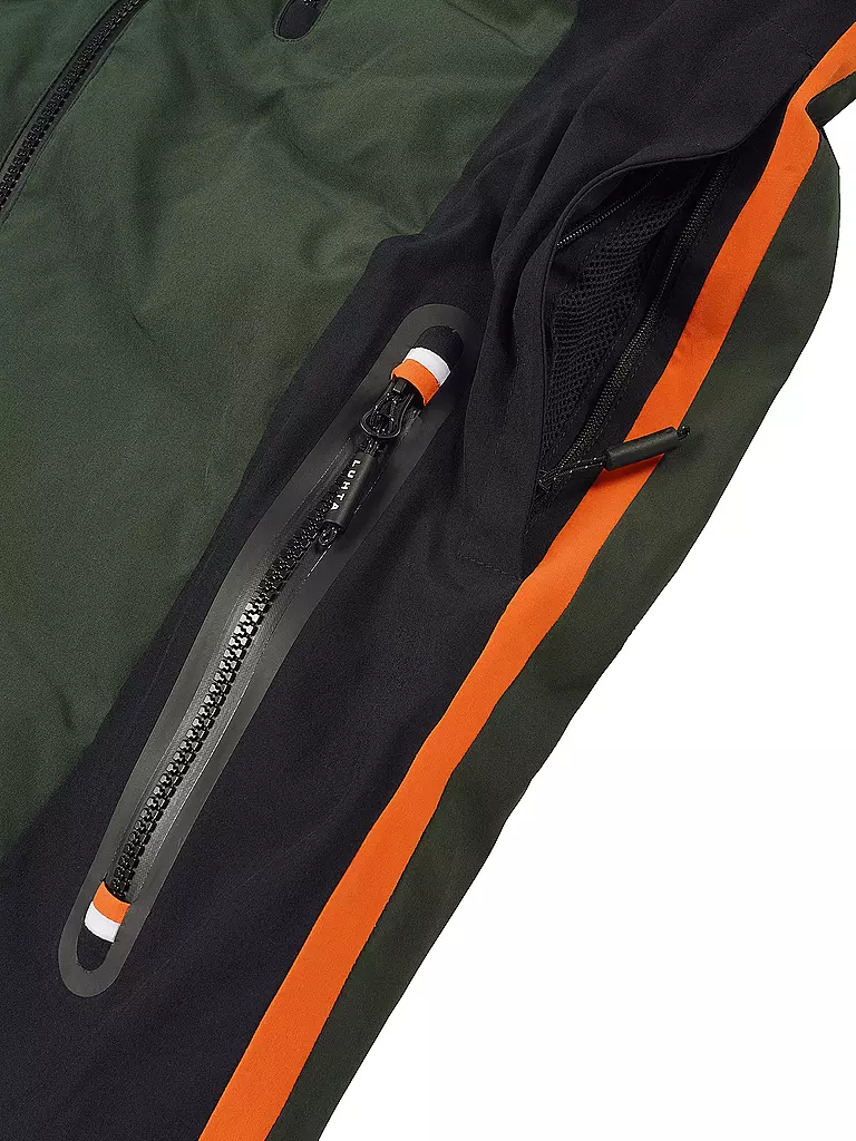 LUHTA | Herren Skijacke Jollanoaivi | Vert foncé