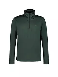 LUHTA | Herren Unterzieh Zipshirt Kankola | Vert foncé