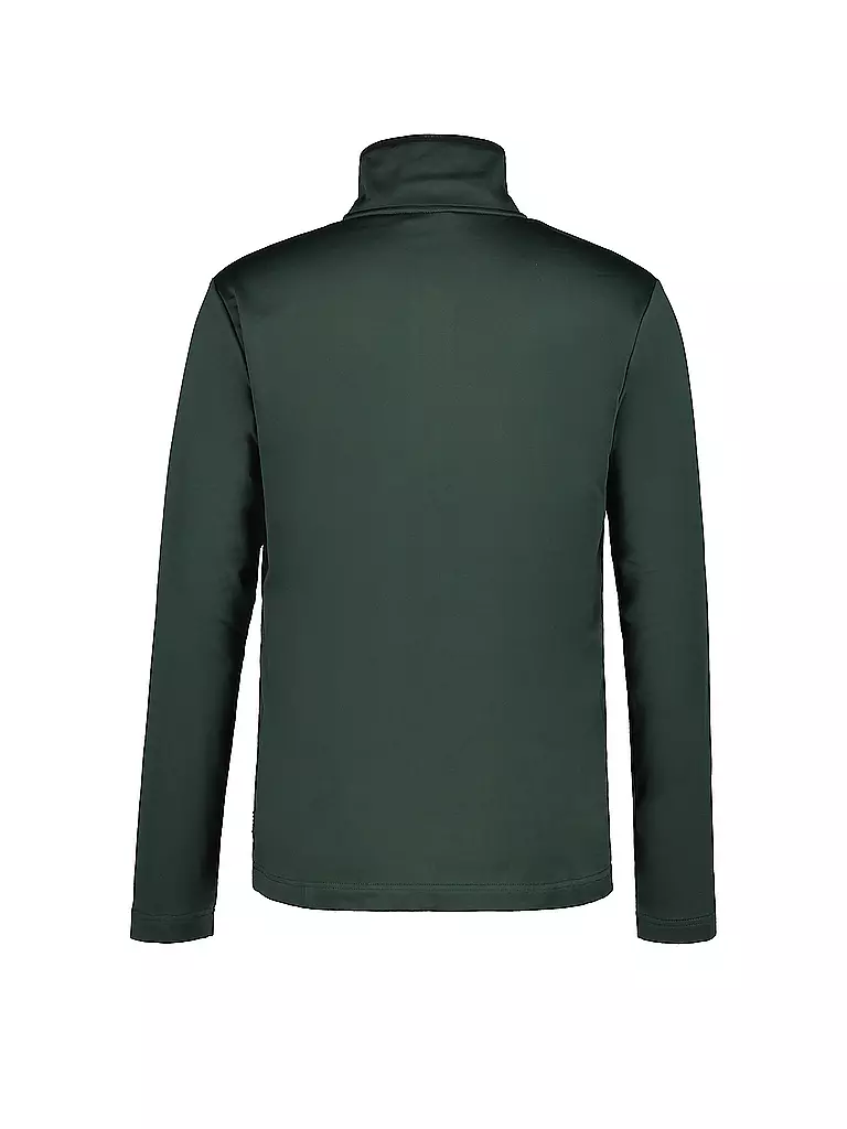 LUHTA | Herren Unterzieh Zipshirt Kankola | Vert foncé
