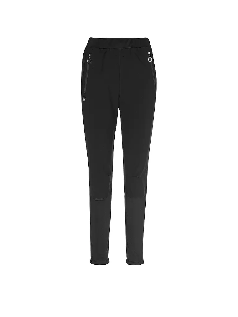 LUHTA | Pantalon de randonnée softshell Alitalo pour femmes | Noir