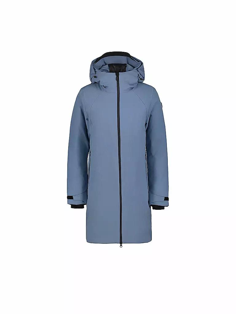 LUHTA | Parka Kemi à capuche pour femmes | Bleu