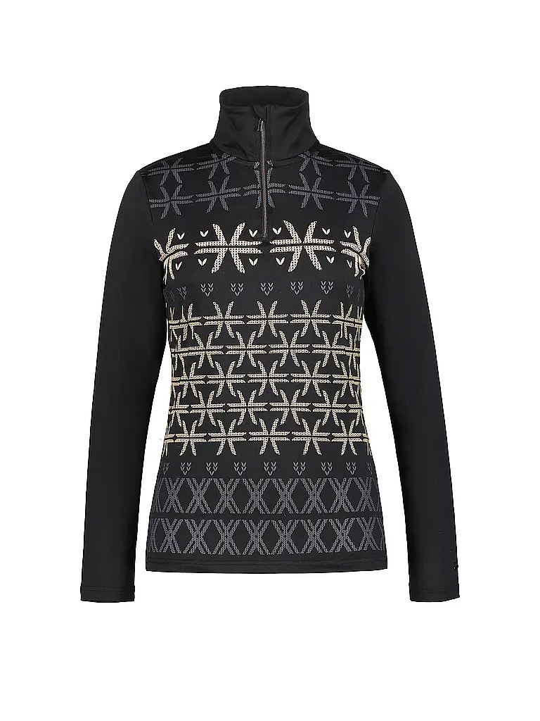 LUHTA | Sous-pull zippé pour femme Ahjola | Noir