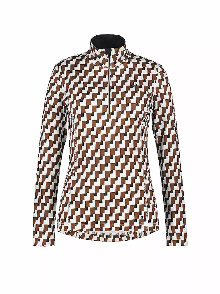 LUHTA | Sous-pull zippé pour femme Karstula | Marron
