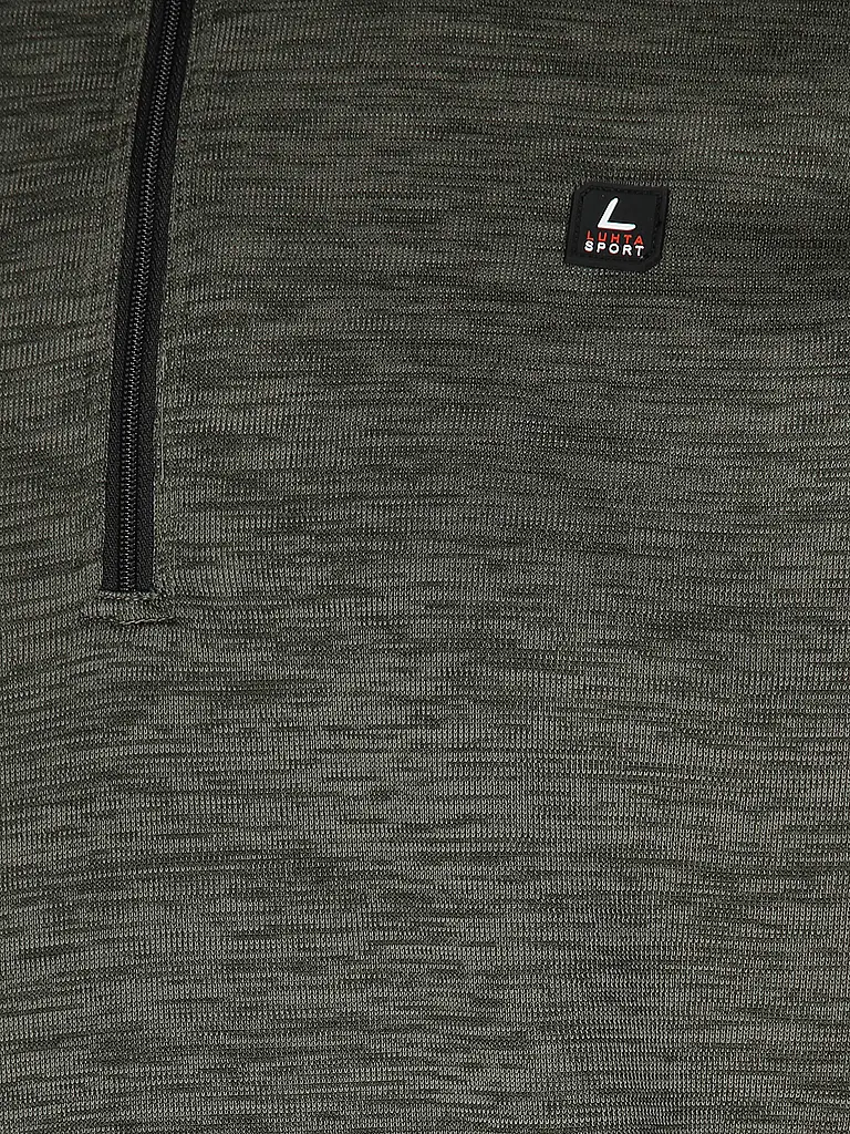 LUHTA | Sous-pull zippé pour homme Hammastunturi | Olive