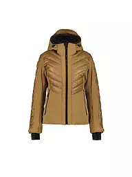 LUHTA | Veste de ski femme Mallatunturit | Marron clair