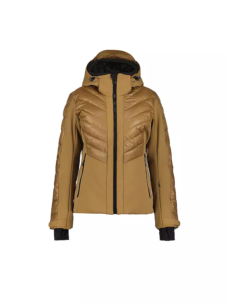 LUHTA | Veste de ski femme Mallatunturit | Marron clair
