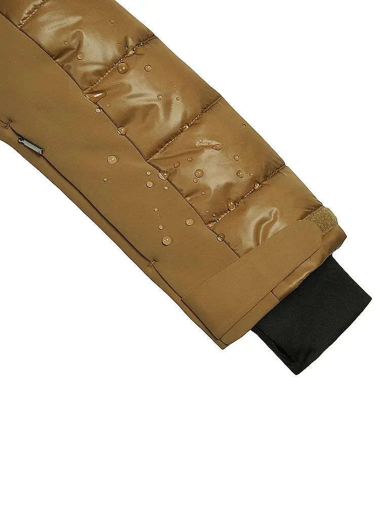 LUHTA | Veste de ski femme Mallatunturit | Marron clair