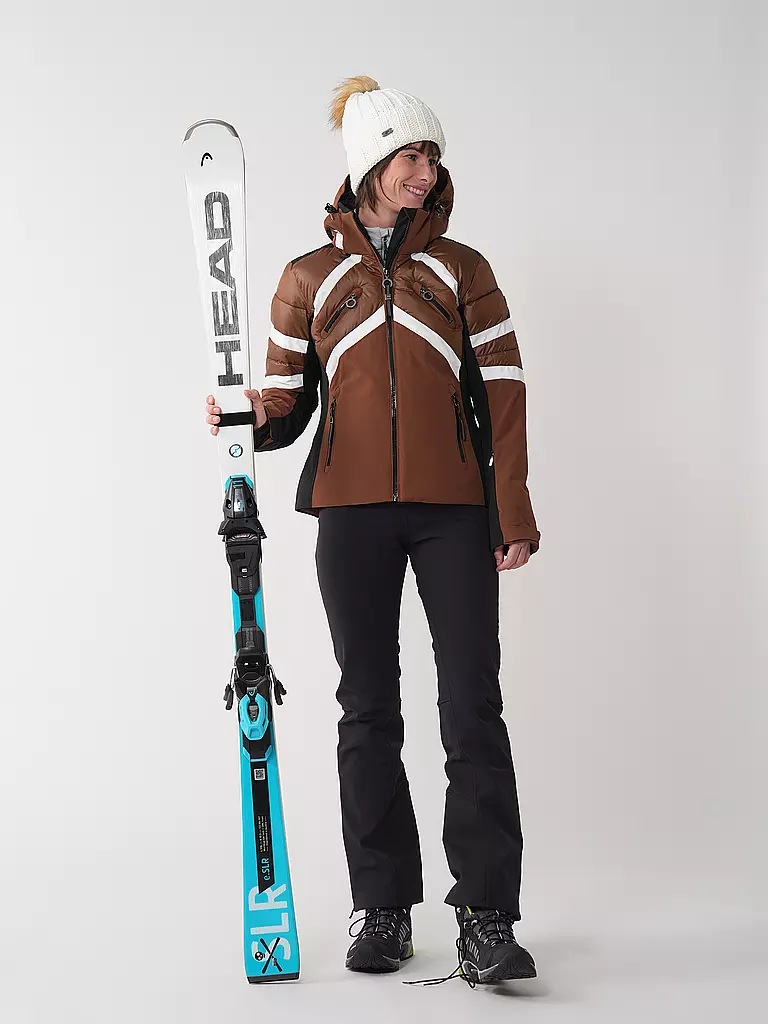 LUHTA | Veste de ski Kaamanen pour femmes | Marron