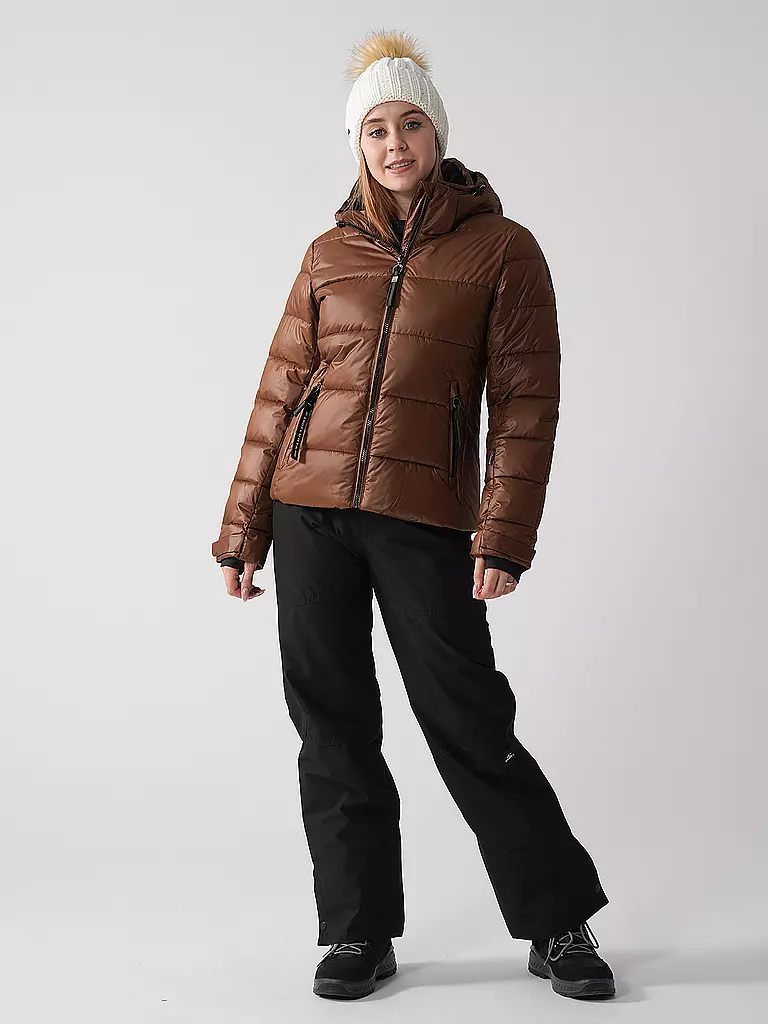 LUHTA | Veste de ski Kallunki pour femmes | Marron