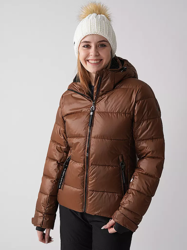 LUHTA | Veste de ski Kallunki pour femmes | Marron