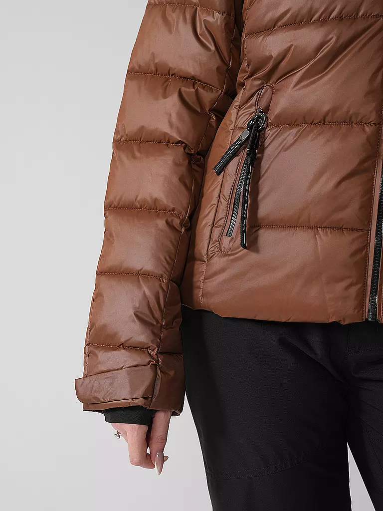 LUHTA | Veste de ski Kallunki pour femmes | Marron
