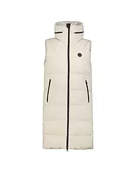 LUHTA | Veste sans manches longue Ebbo pour femmes | Beige