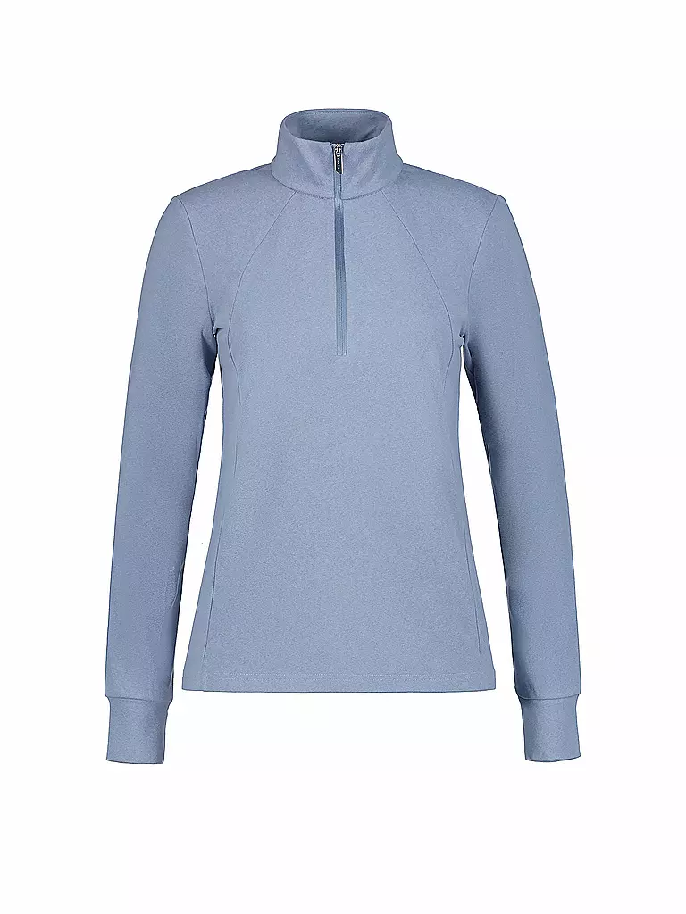 LUHTA | Zipshirt Kivisalmi pour femmes | Bleu clair