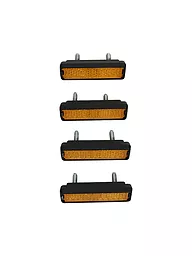 M-PROLINE | Réflecteurs de pédale 4 pièces | Noir