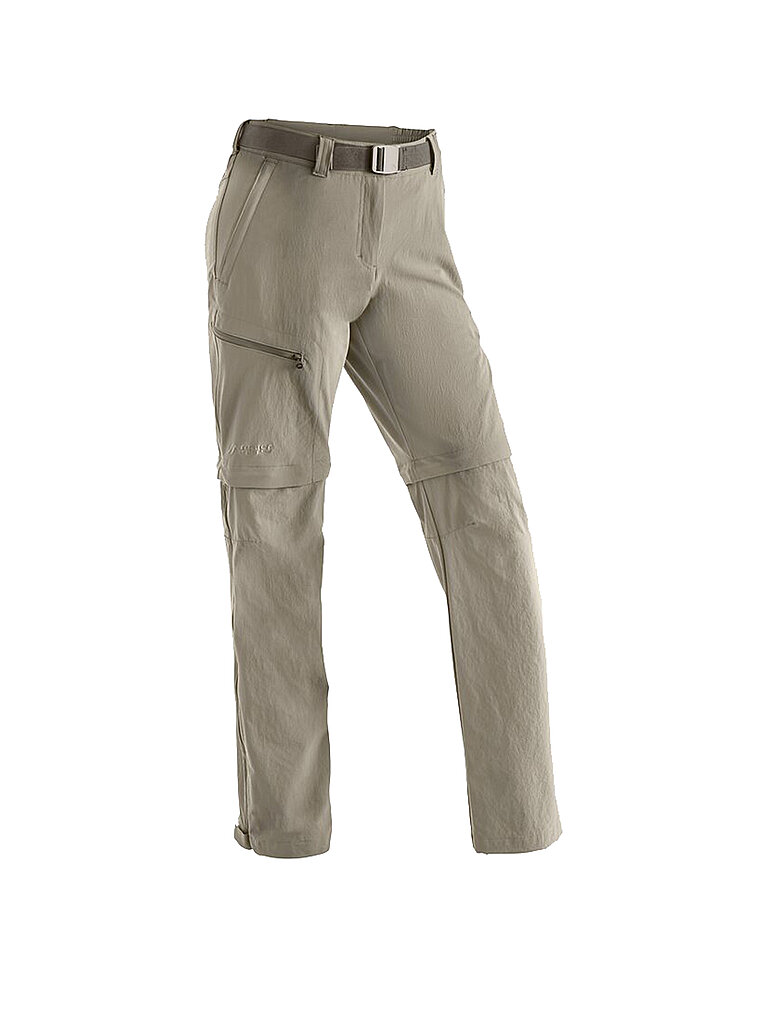 Pantalon de randonnée zippé Natas beige 44 (kurz)