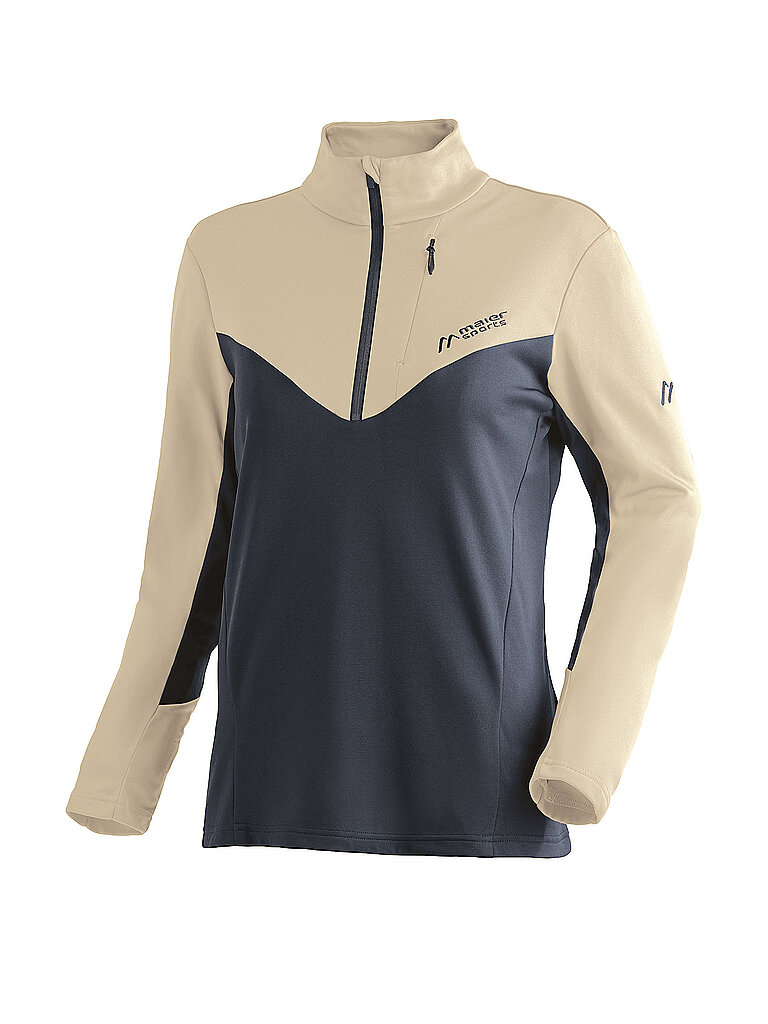 Sous-pull zippé Evii beige 44
