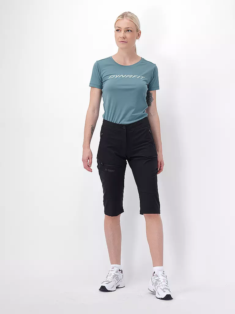 MAIER SPORTS | Damen Short Kluane 3/4 | Noir