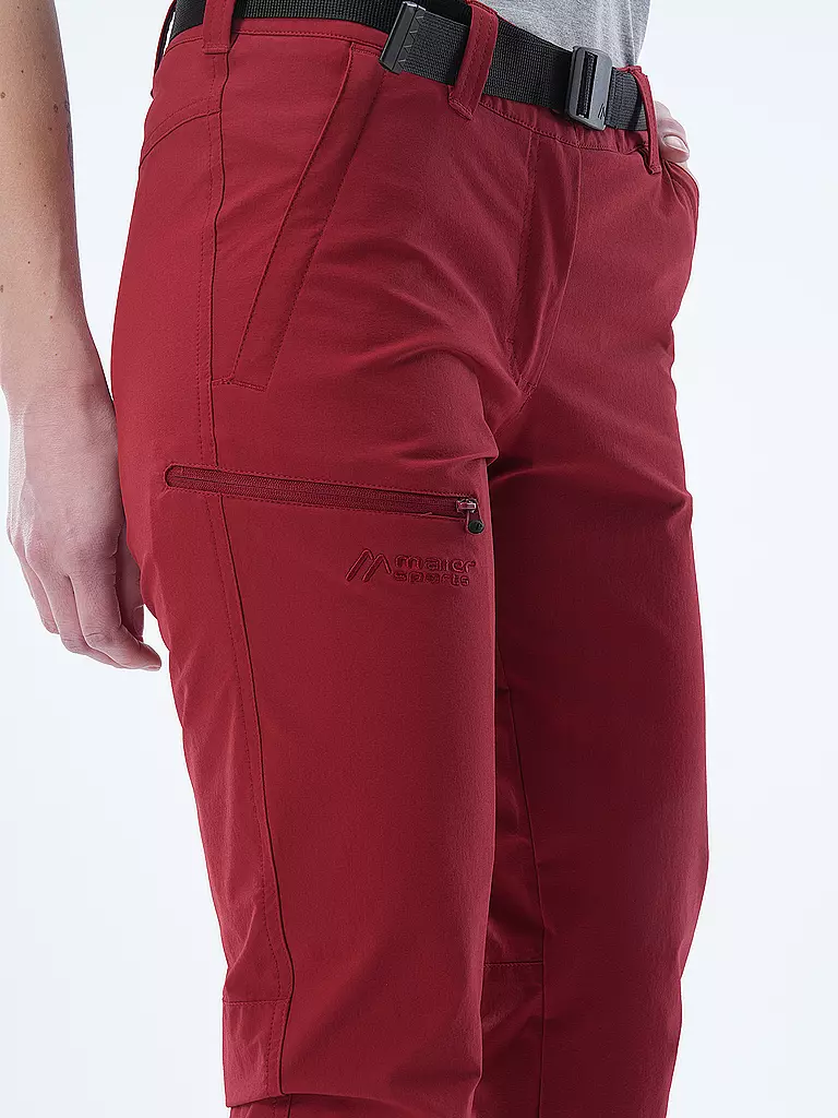 MAIER SPORTS | Damen Wanderhose Inara Slim | Rouge foncé