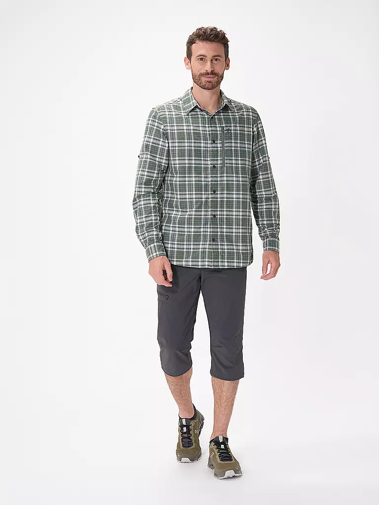 MAIER SPORTS | Pantalon de randonnée 3/4 Jennisei pour hommes | Gris