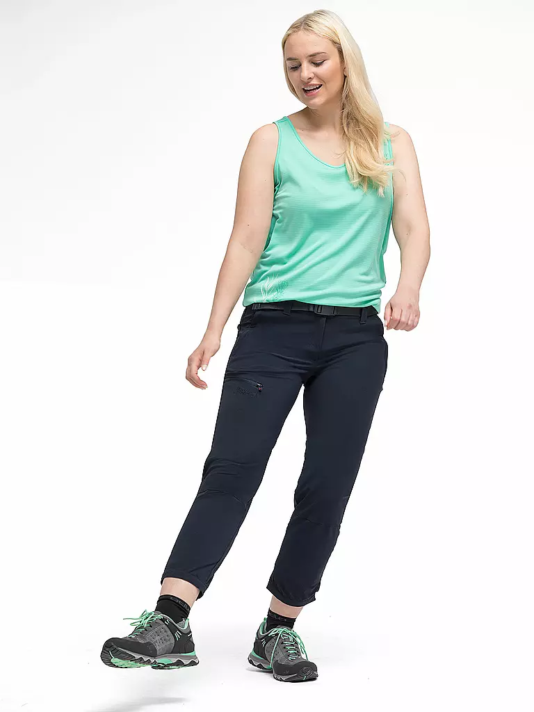 MAIER SPORTS | Pantalon de randonnée 7/8 pour femme Lulaka | Bleu foncé