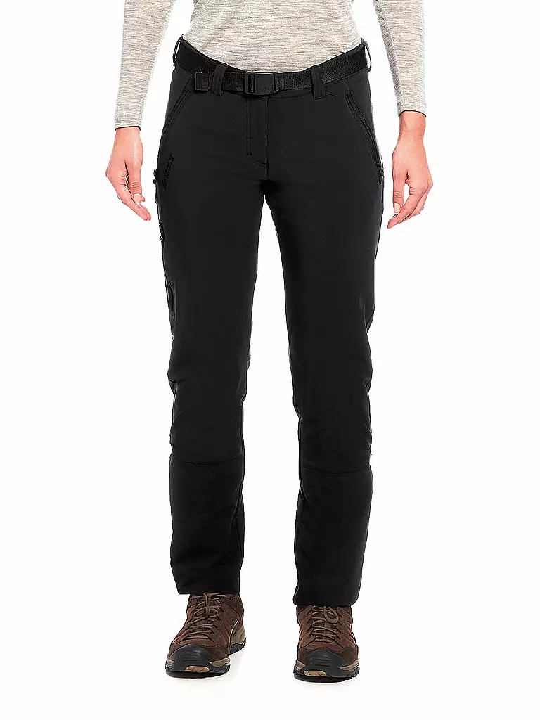 MAIER SPORTS | Pantalon de randonnée femme Lana Slim | Noir