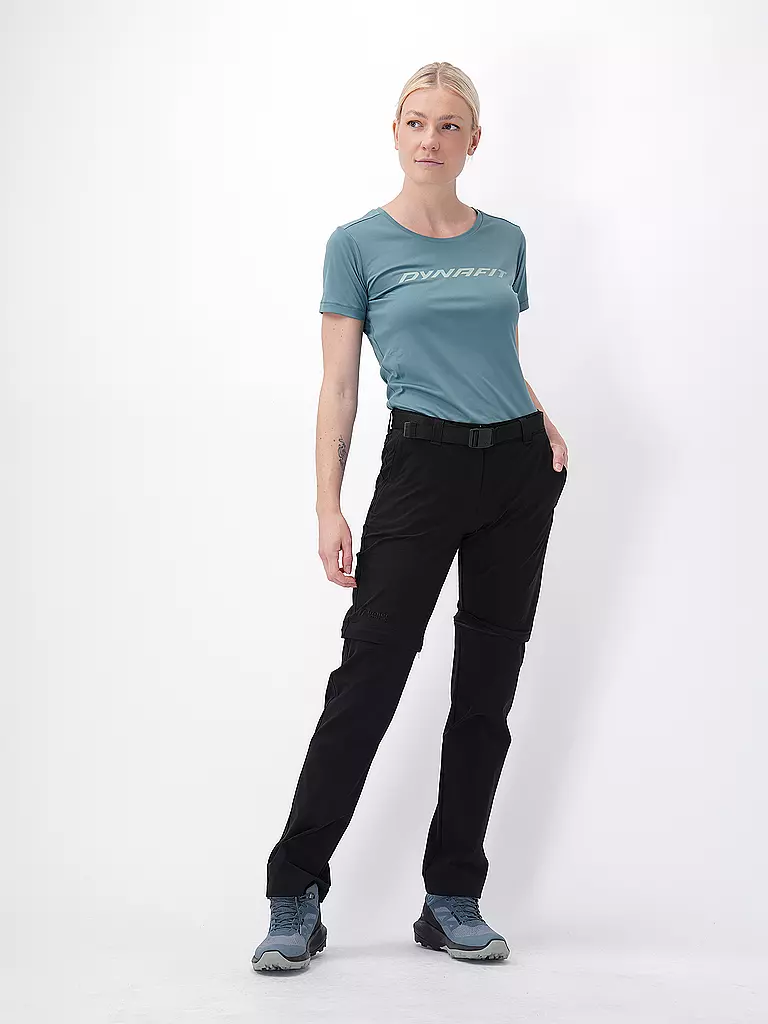 MAIER SPORTS | Pantalon de randonnée femme Nata2 ZipOff | Noir