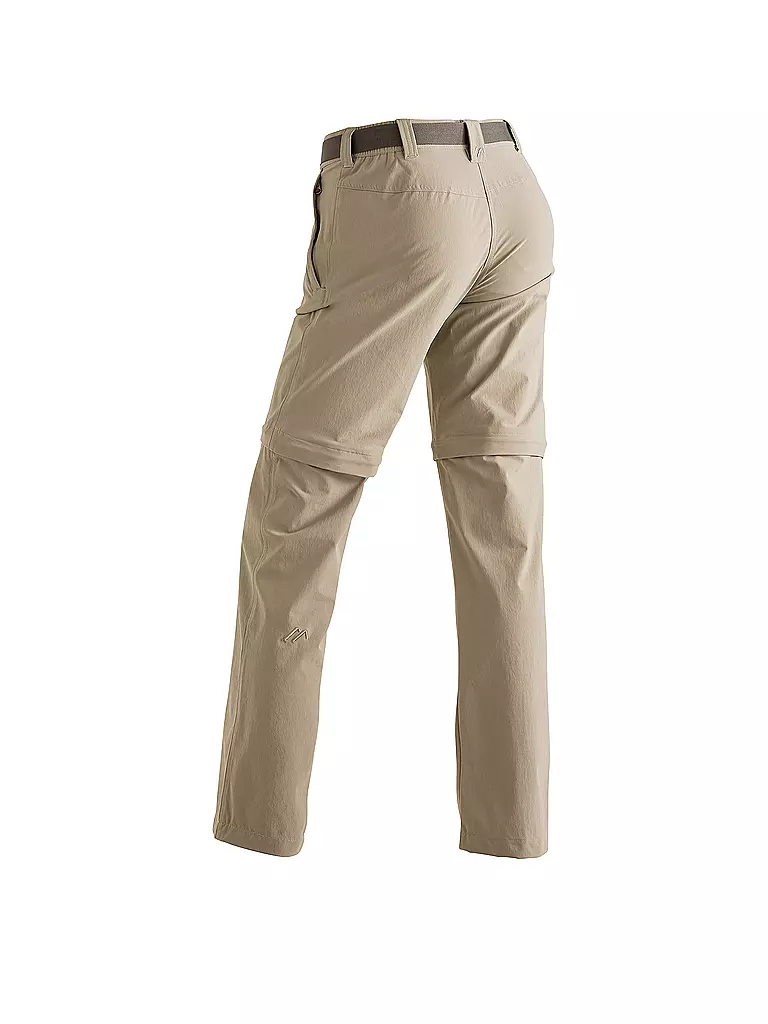 MAIER SPORTS | Pantalon de randonnée femme Nata2 ZipOff | Beige