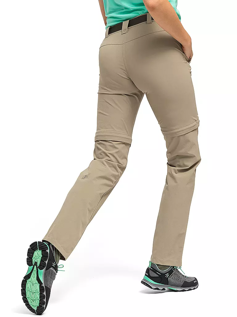MAIER SPORTS | Pantalon de randonnée femme Nata2 ZipOff | Beige