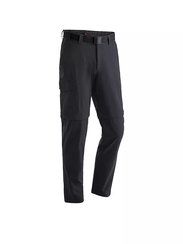 MAIER SPORTS | Pantalon de randonnée homme Torid Slim ZipOff | Noir