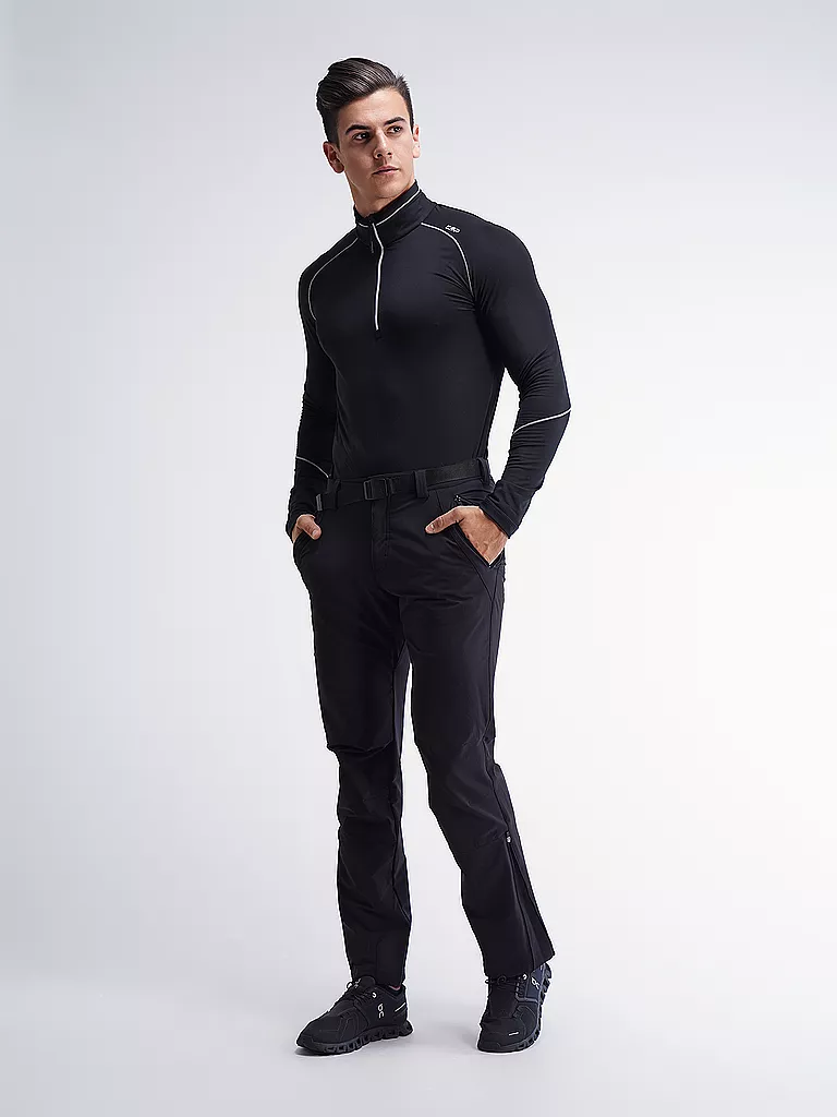 MAIER SPORTS | Pantalon de randonnée Naturno pour hommes | Noir